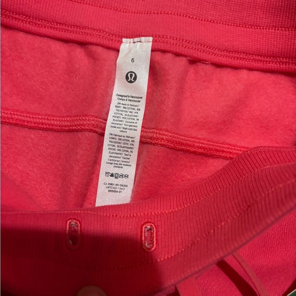 RARE Lululemon Scuba HR Shorts 5” Pride Edition size 6 - Picture 3 of 3